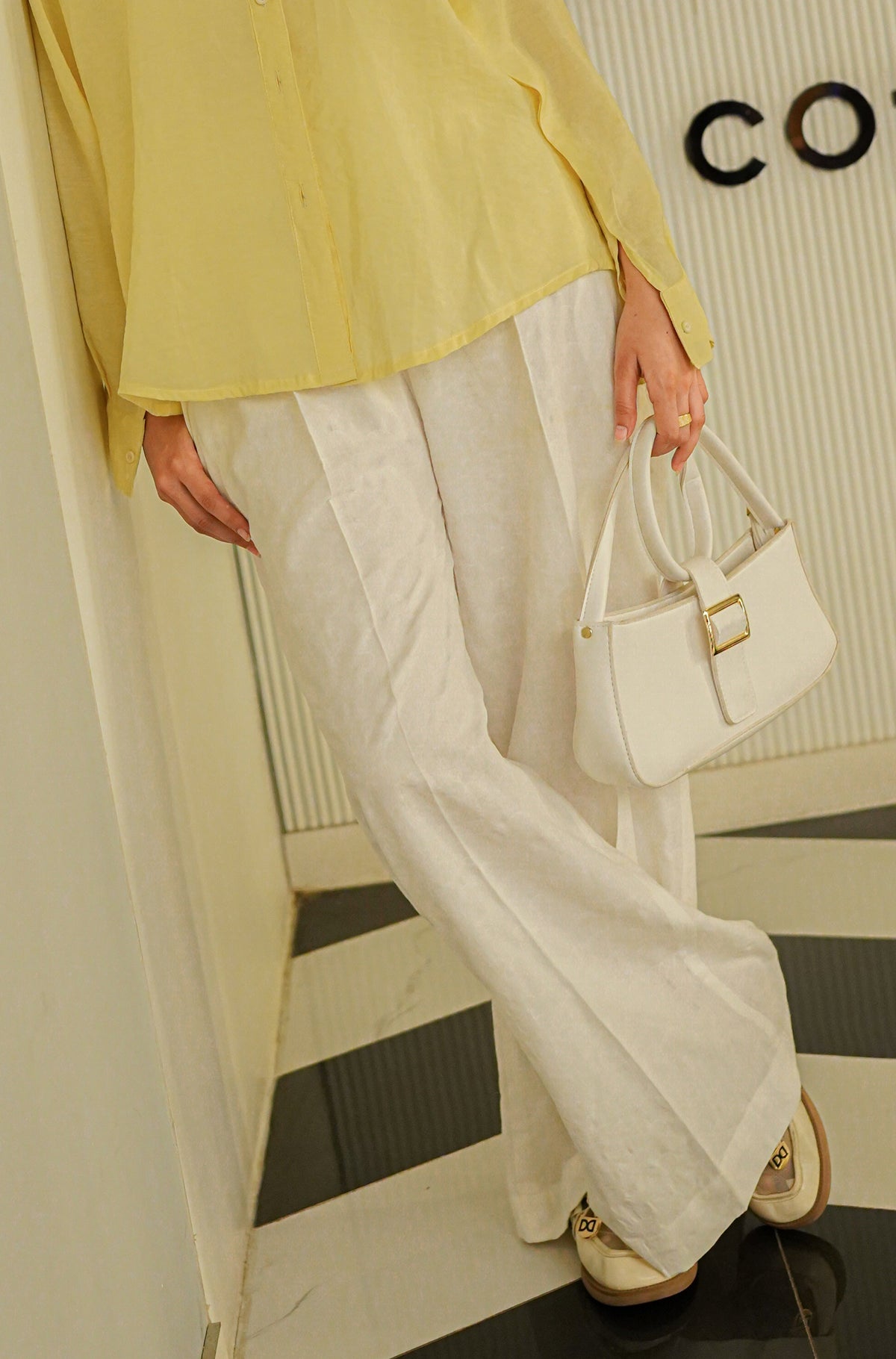 ‎Tailored Slit Pants