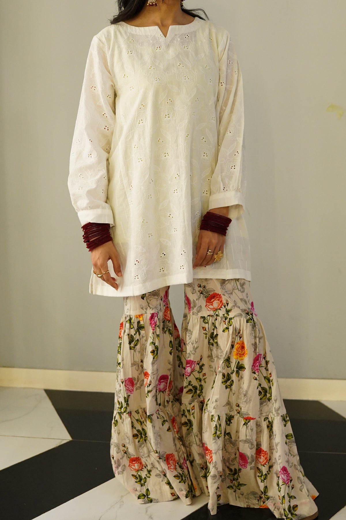 Floral Sharara