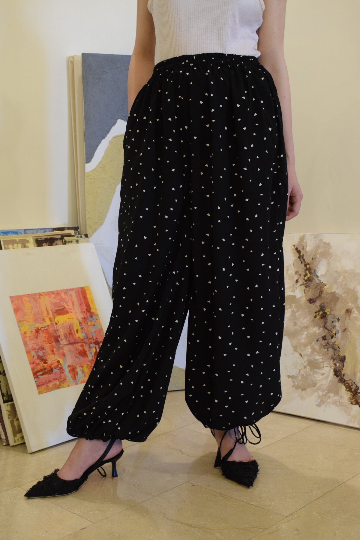 Polkadot Balloon Pants