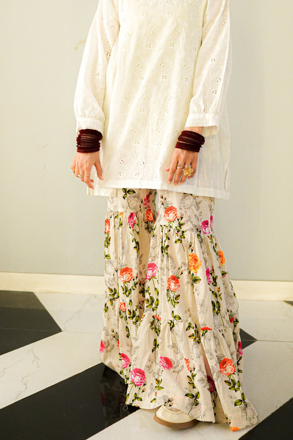 Floral Sharara