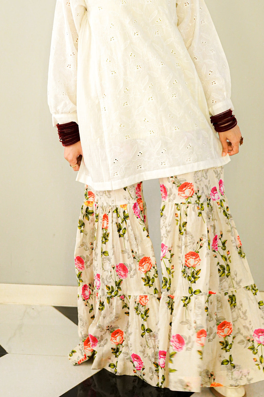 Floral Sharara