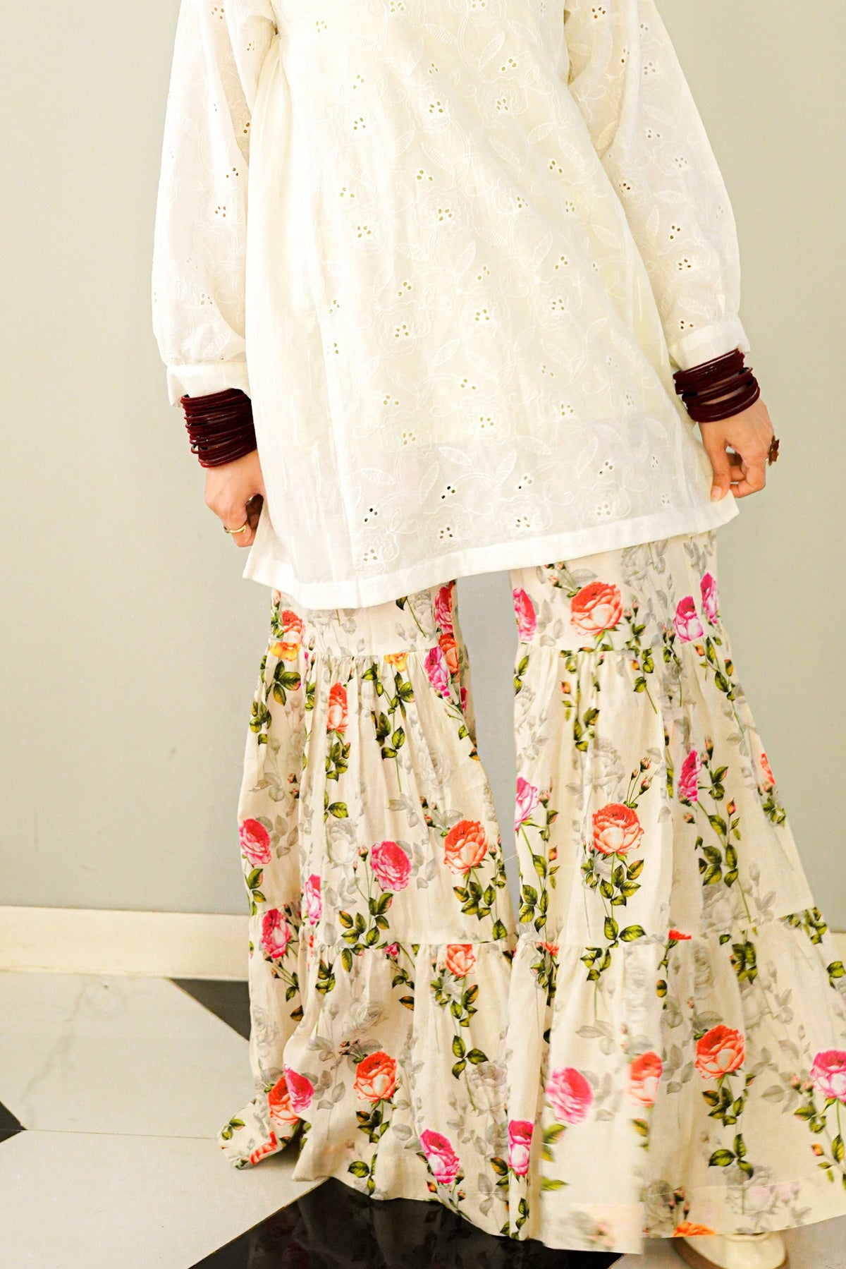 Floral Sharara